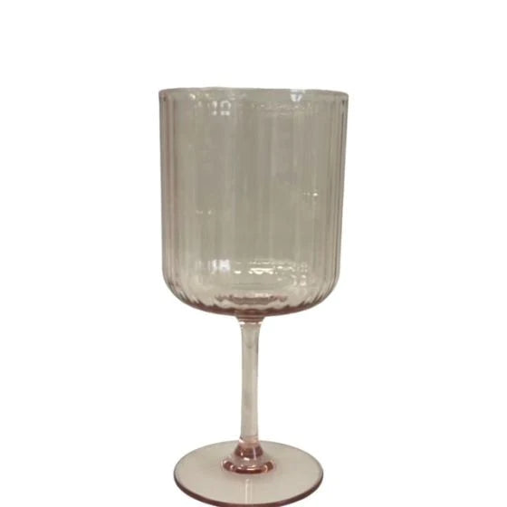 ACRYLIC WINE RIBBED PINK | Creeping Fig