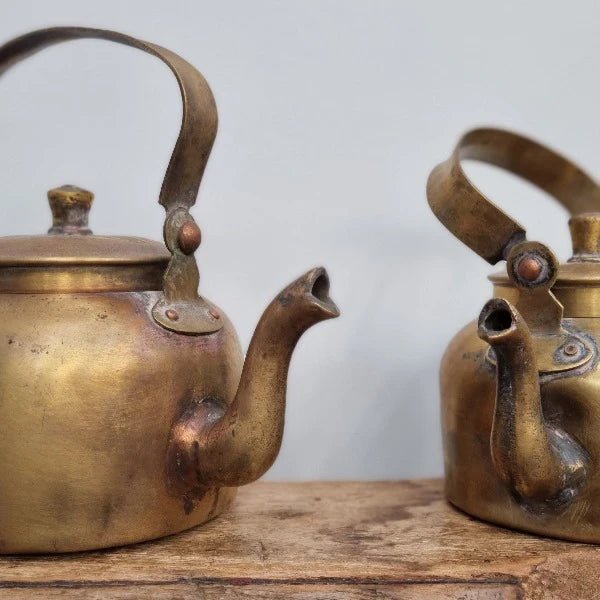BRASS TEA KETTLE | Creeping Fig