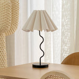 Cora Table Lamp - Black/Natural