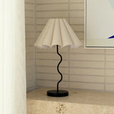 Cora Table Lamp - Black/Natural