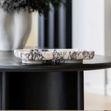 The Architect Footed Letter Tray - Viola Calacatta