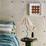 Cora Table Lamp - Black/Natural