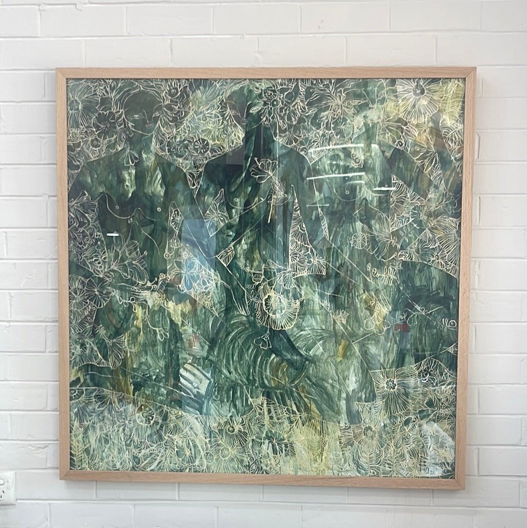 'JUNGLE' LIMITED EDITION PRINT - FRAMED | Creeping Fig