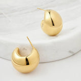 Hailey Hoop Earring - Gold