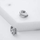 Molly Huggie Earring - Silver