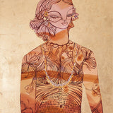GOLD MUSE 3 LIMITED EDITION PRINT - FRAMED | Creeping Fig