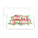 Happy Birthday Florals - Card | Creeping Fig