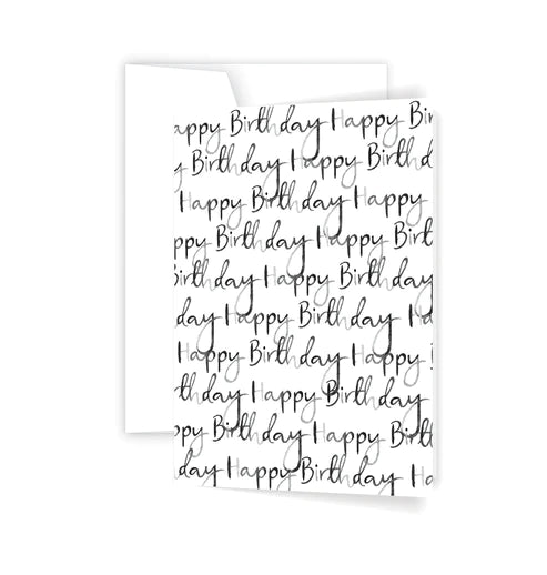 Birthday Script - Card | Creeping Fig