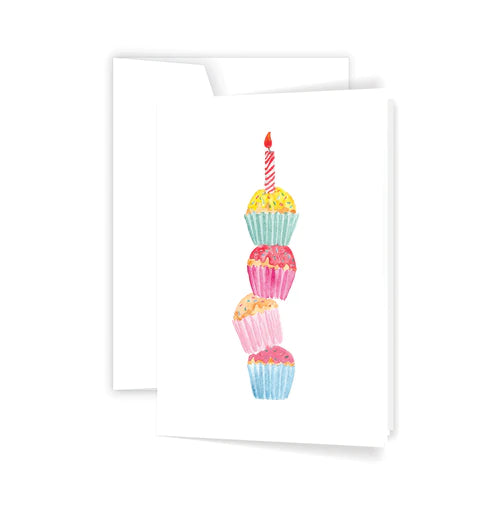 Cupcake Tower - Card | Creeping Fig