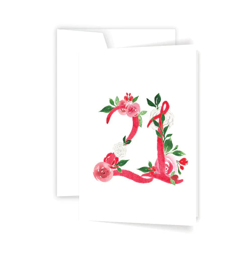 Floral 21 - Card | Creeping Fig