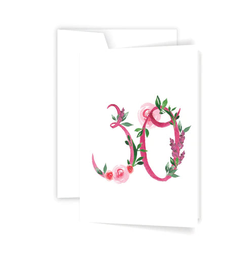 Floral 30 - Card | Creeping Fig