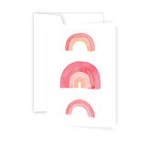 Peachy Rainbows - Card | Creeping Fig
