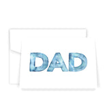 Dad Watercolour - Card | Creeping Fig