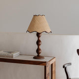 Evie Table Lamp - Walnut | Creeping Fig