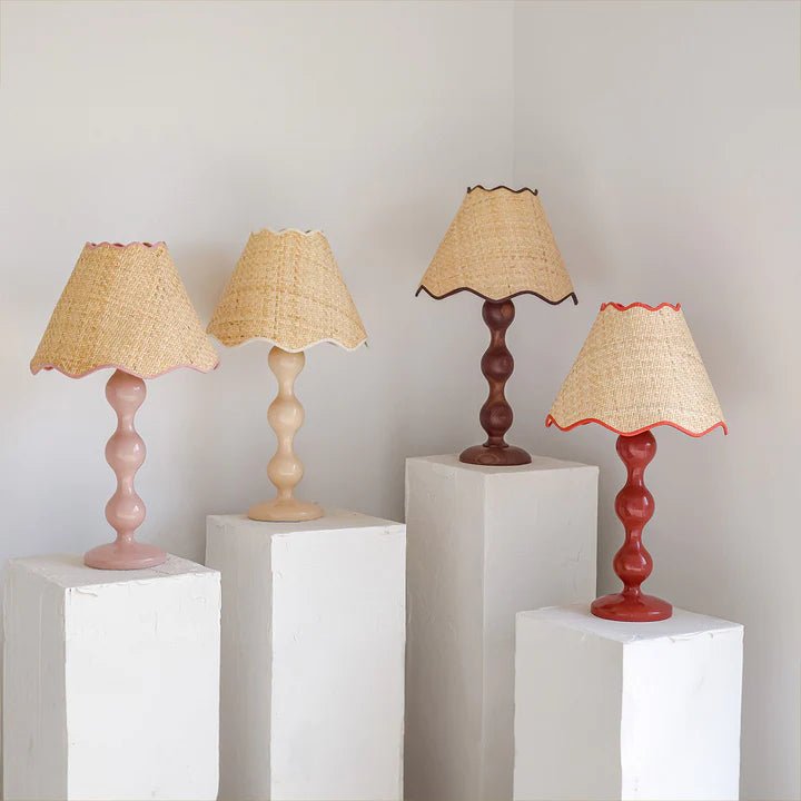 Evie Table Lamp - Sand | Creeping Fig
