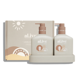 BABY DUO (HAIR/BODY WASH & LOTION + TRAY - CALMING OATMEAL)