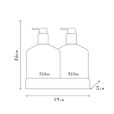 BABY DUO (HAIR/BODY WASH & LOTION + TRAY - GENTLE PEAR)