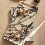 LINEA RECTANGLE MARBLE TRAY