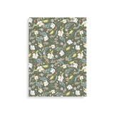Olive Wildflowers A5 Notebook | Creeping Fig