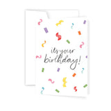 Birthday Confetti - Card | Creeping Fig
