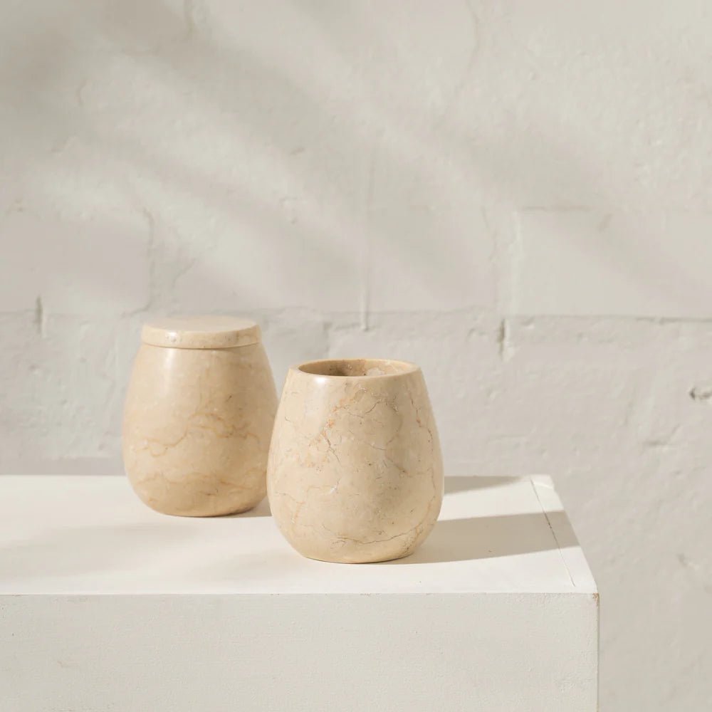 STONE CANISTER | Creeping Fig