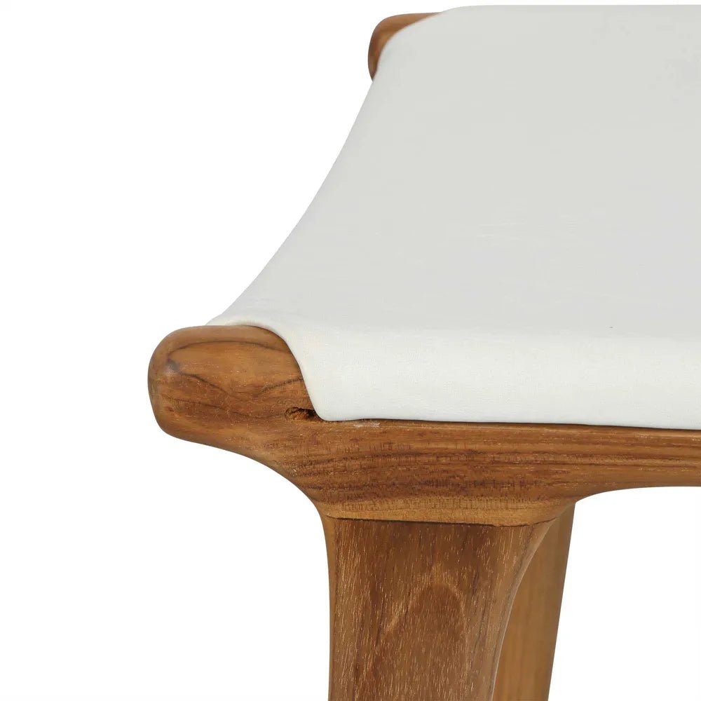 MARVIN BARSTOOL WHITE | Creeping Fig