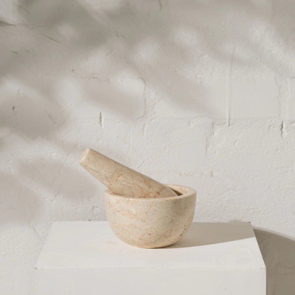 STONE MOTAR AND PESTLE | Creeping Fig