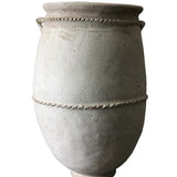 MOROCCAN POT - LARGE WHITEWASHED