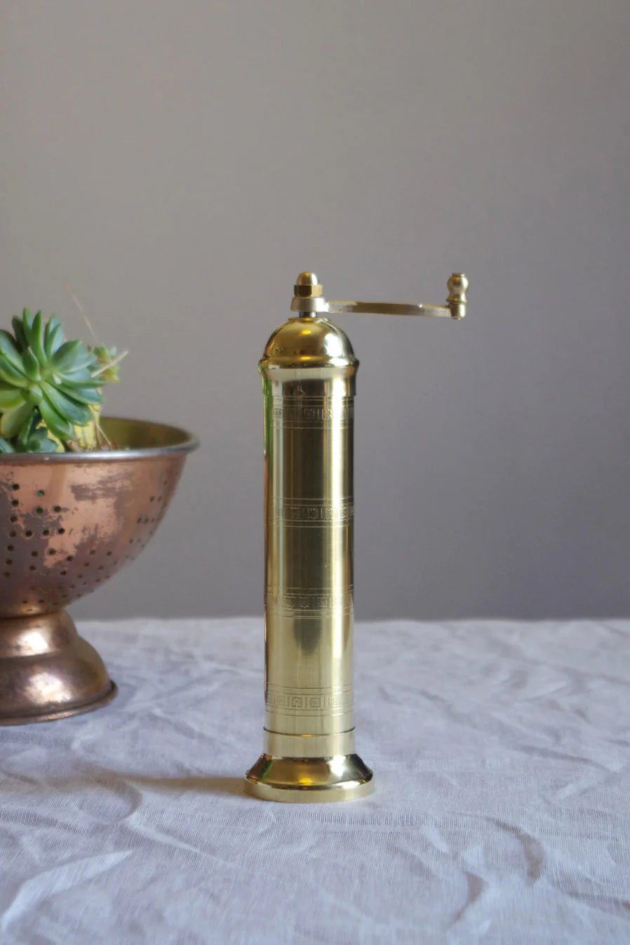 BRASS SALT MILL 109 | Creeping Fig