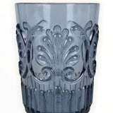 ACRYLIC TUMBLER SCOLLOP BLUE
