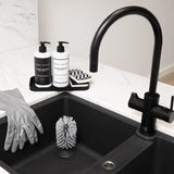 BLACK SILICONE DECOR TRAY