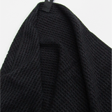 BLACK MICROFIBRE TEA TOWEL