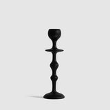 Infinity Candle Holder - Black Medium