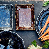 ARABESQUE APPETIZER PLATE - FIG