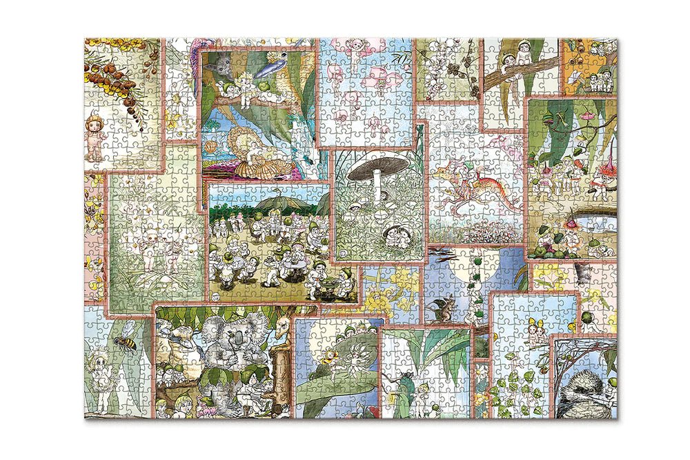 1000 PIECE PUZZLE - MAY GIBBS PATCHWORK | Creeping Fig