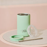 Iced Coffee Cup with Straw - Mint Gelato