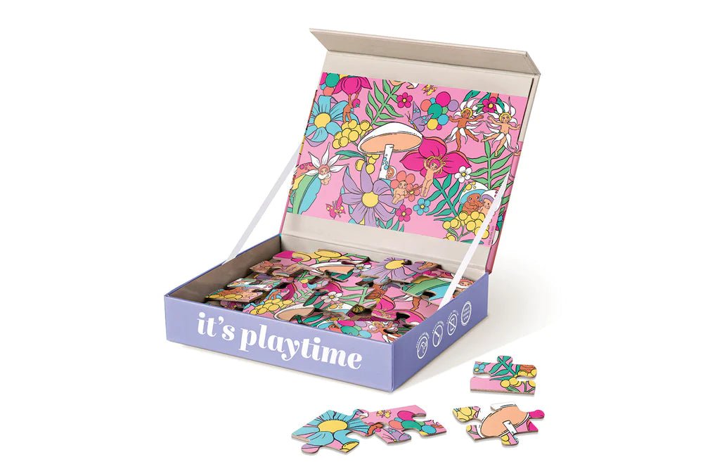24 PIECE KIDS PUZZLE - MAY GIBBS X KASEY RAINBOW - GARDEN PARTY | Creeping Fig