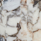 Amara Moon Bench - Natural Ocean Marble | Creeping Fig