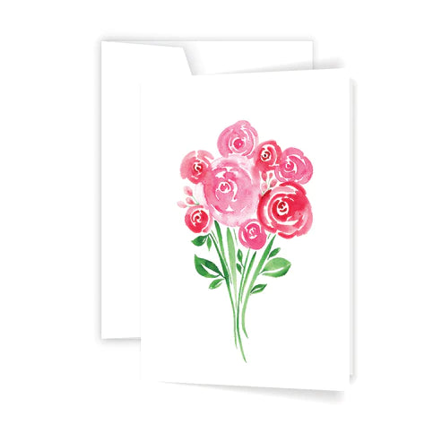 Rose Bouquet - Card | Creeping Fig