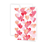 Confetti Hearts - Card | Creeping Fig