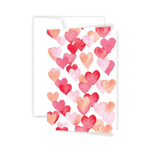 Confetti Hearts - Card | Creeping Fig