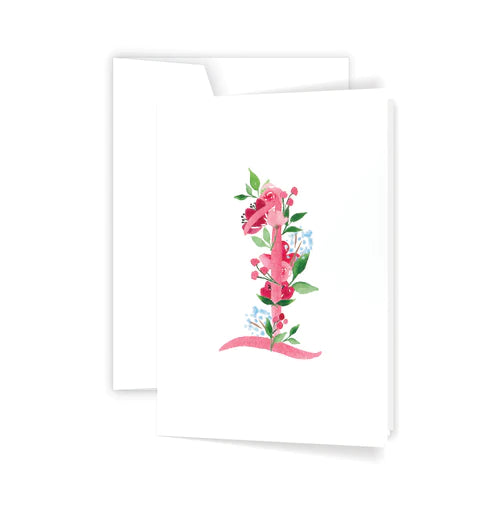 Floral 1 - Card | Creeping Fig