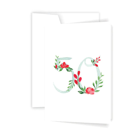 Floral 50 - Card | Creeping Fig