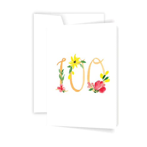 Floral 100 - Card | Creeping Fig