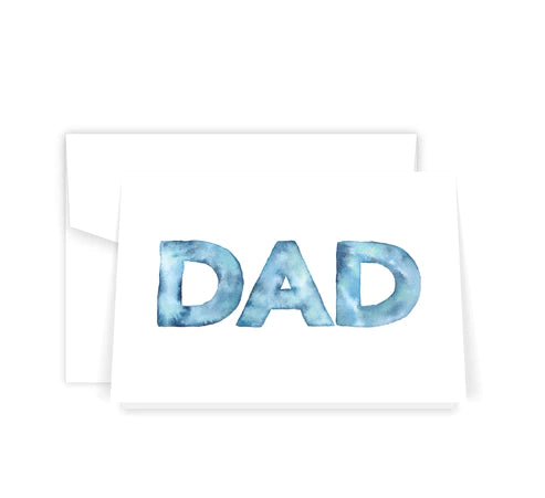 Dad Watercolour - Card | Creeping Fig