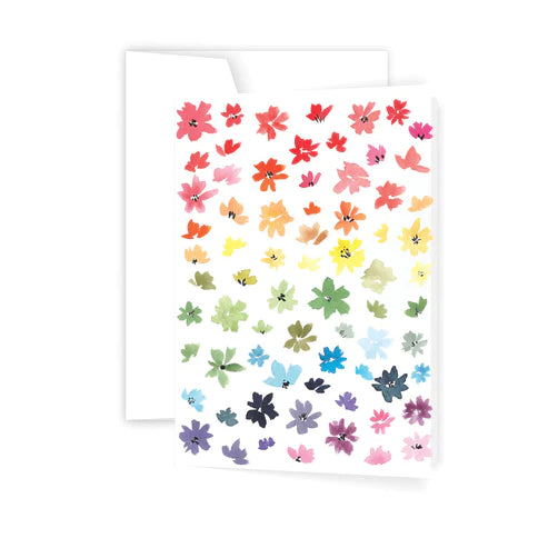 Floral Rainbow - Card | Creeping Fig