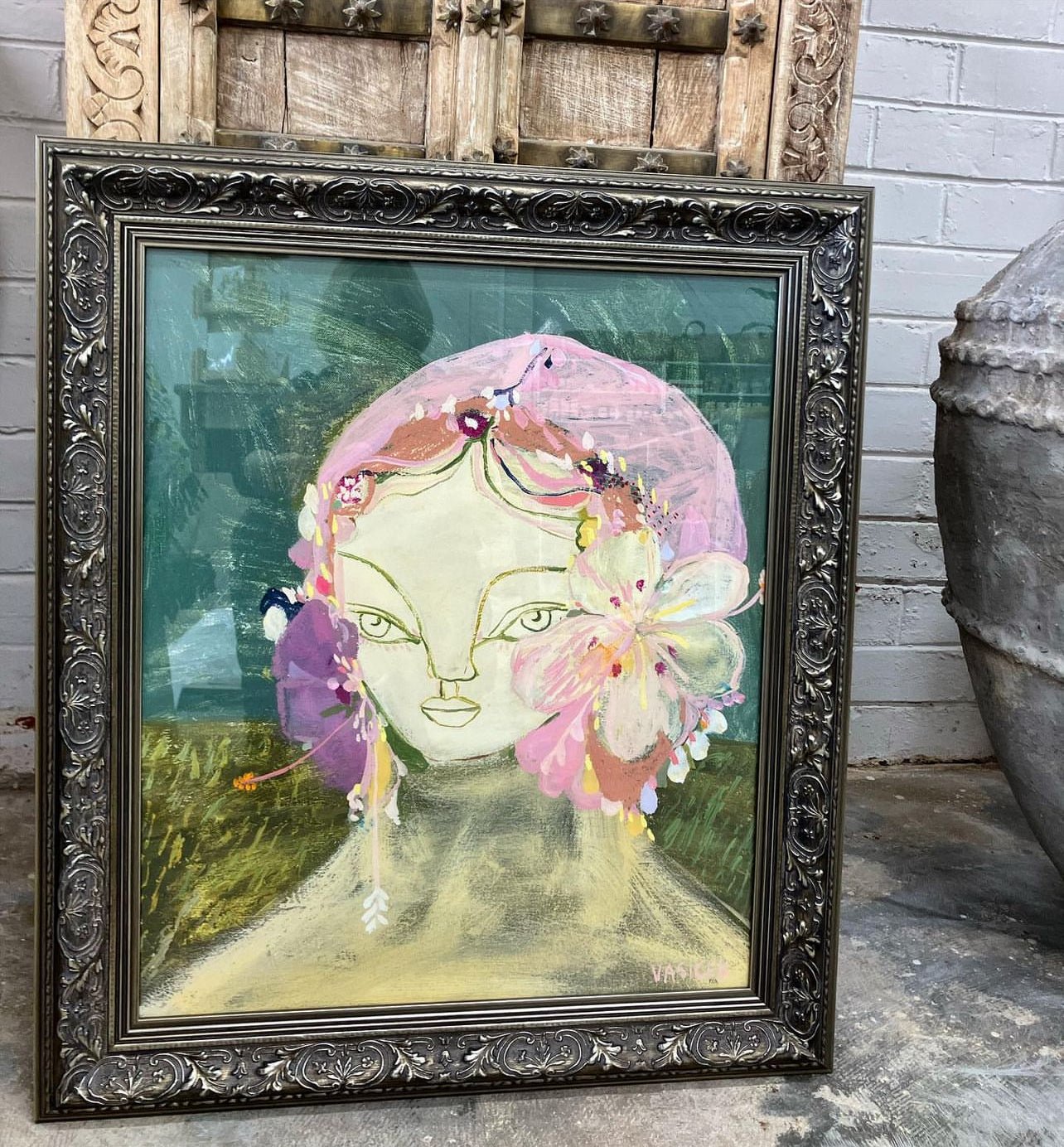 FRAMED ‘SALOME' LIMITED EDITION PRINT | Creeping Fig