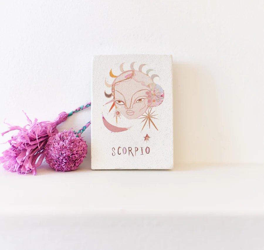 CELESTIAL STAR TILE - SCORPIO MINI | Creeping Fig