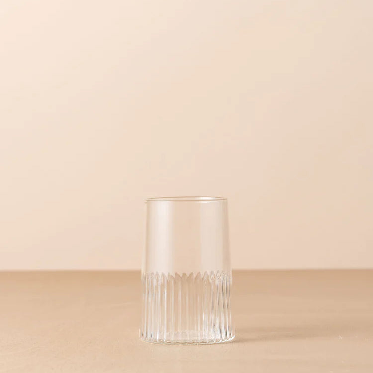 Kairos Water Glass | Clear | Set of 2 | Creeping Fig