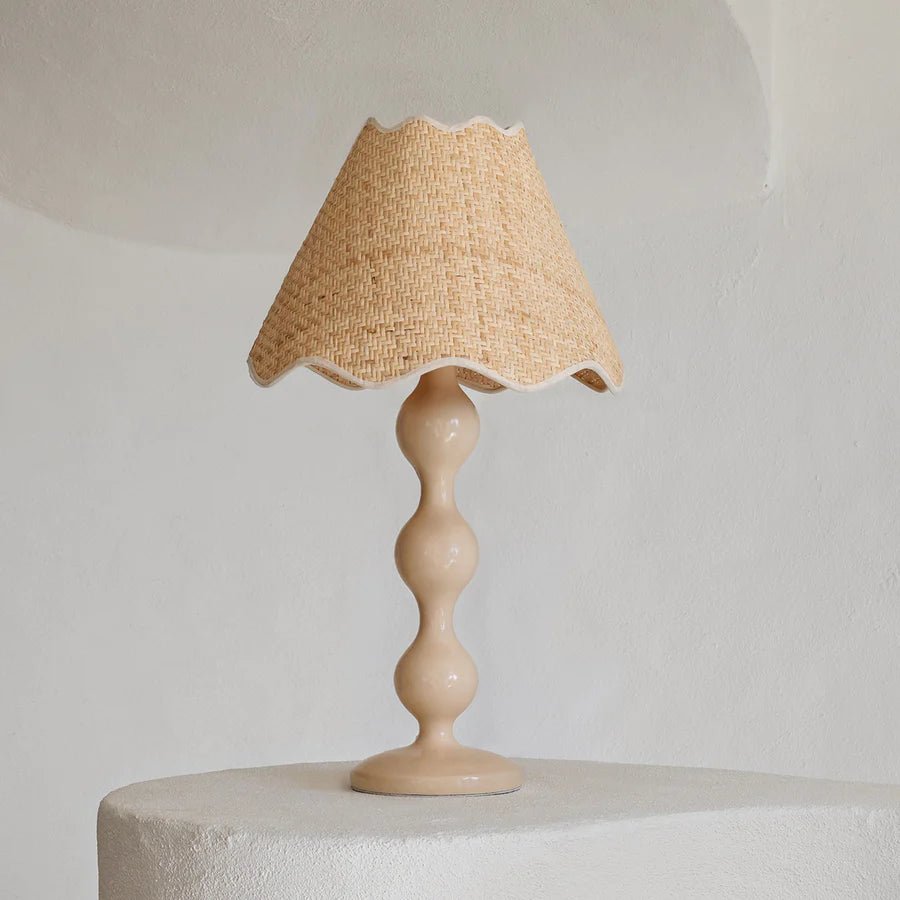 Evie Table Lamp - Sand | Creeping Fig